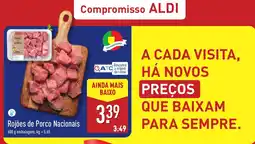 ALDI Rojões de Porco Nacionais promoção