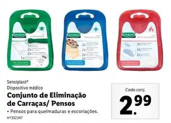 Lidl Sensiplast Conjunto de Eliminação de Carraças/ Pensos promoção