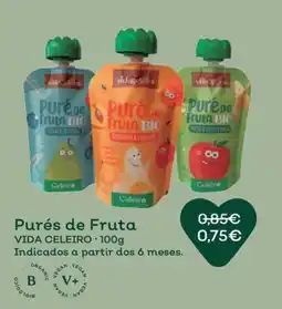 Celeiro Purés de Fruta promoção
