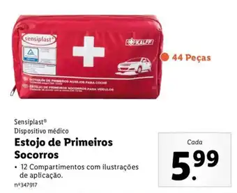 Lidl Sensiplast Estojo de Primeiros Socorros promoção