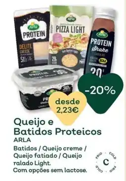 Celeiro Queijo e Batidos Proteicos ARLA promoção