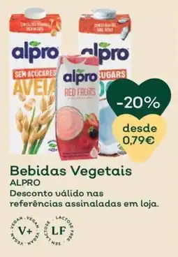 Celeiro Bebidas Vegetais ALPRO promoção