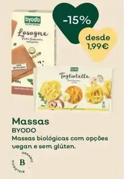 Celeiro Massas BYODO promoção