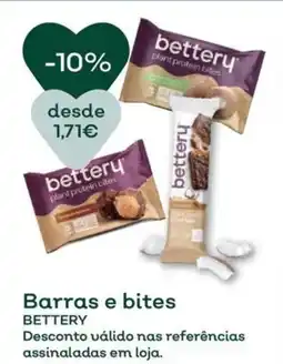 Celeiro Barras e bites BETTERY promoção