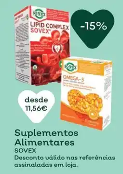 Celeiro Suplementos Alimentares SOVEX promoção