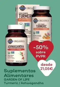Celeiro Suplementos Alimentares GARDEN OF LIFE promoção