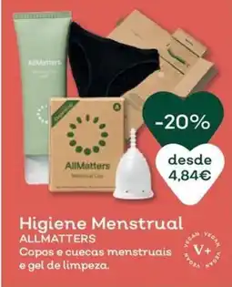 Celeiro Higiene Menstrual ALLMATTERS promoção