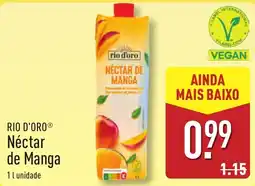 ALDI RIO D'ORO Néctar de Manga promoção