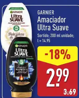 ALDI GARNIER Amaciador Ultra Suave promoção