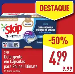 ALDI SKIP Detergente em Cápsulas para Roupa Ultimate promoção