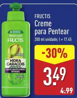 ALDI FRUCTIS Creme para Pentear promoção