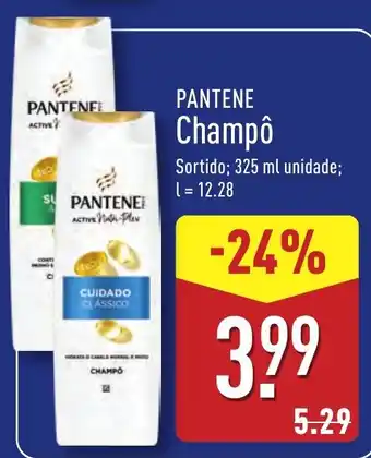 ALDI PANTENE Champô promoção