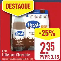 ALDI UCAL Leite com Chocolate promoção