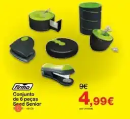 Staples Firmo Conjunto de 6 peças Seed Senior promoção