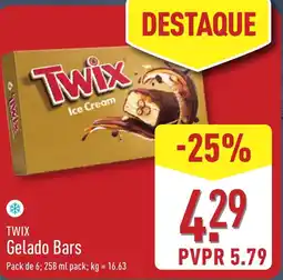 TWIX Gelado Bars