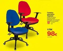 Staples Cadeira operativa Topseat promoção