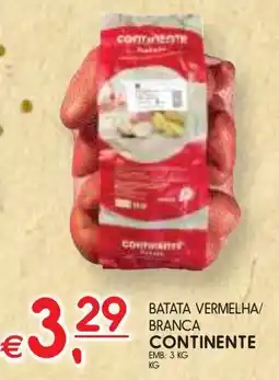 Meu Super Batata vermelha/ branca continente promoção