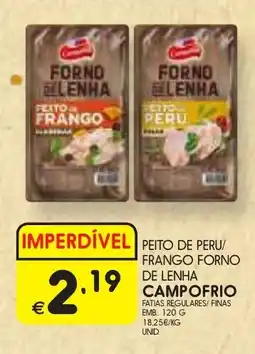 Meu Super Peito de peru/ frango forno de lenha campofrio promoção