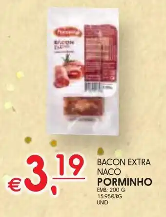 Meu Super Bacon extra naco porminho promoção