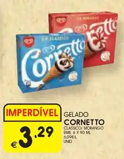 Meu Super Gelado cornetto promoção