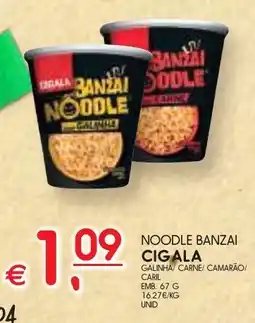 Meu Super Noodle banzai cigala promoção