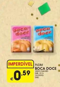 Pudim boca doce varios sabores