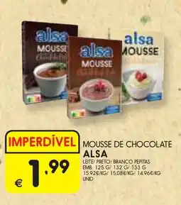 Meu Super Mousse de chocolate alsa promoção