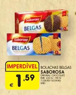 Bolachas belgas saborosa