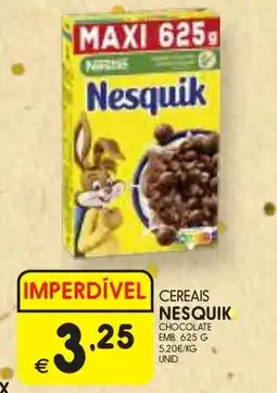 Meu Super Cereais nesquik chocolate promoção