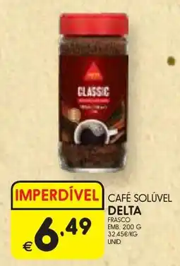 Meu Super Café solúvel delta frasco promoção