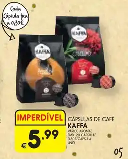 Meu Super Capsulas de café kaffa promoção