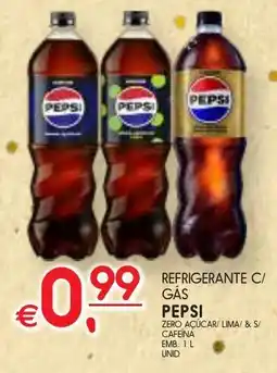 Refrigerante c/ gás pepsi