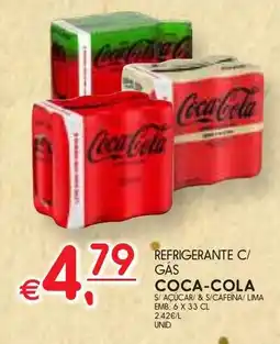 Meu Super Refrigerante c/ gas coca-cola promoção