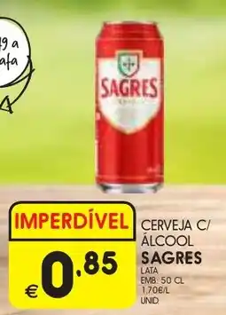 Meu Super Cerveja c/ alcool sagres promoção