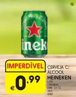 Meu Super Cerveja c/ alcool heineken promoção