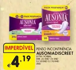 Meu Super Penso incontinencia ausoniadiscreet promoção