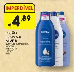 Meu Super Loção corporal nivea promoção