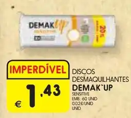 Meu Super Discos desmaquilhantes  demak up promoção