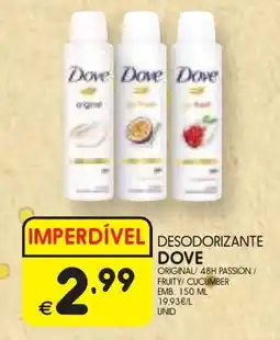 Meu Super Desodorizante dove promoção