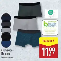 ALDI UP2FASHION Boxers promoção