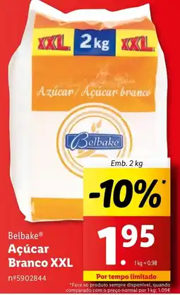Lidl Belbake Açúcar Branco XXL promoção