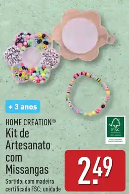 ALDI HOME CREATION Kit de Artesanato com Missangas promoção