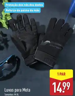 ALDI Luvas para Mota promoção