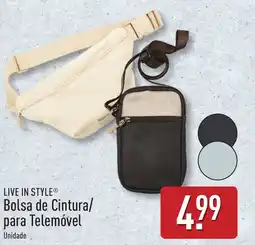 ALDI LIVE IN STYLE Bolsa de Cintura/ para Telemóvel promoção