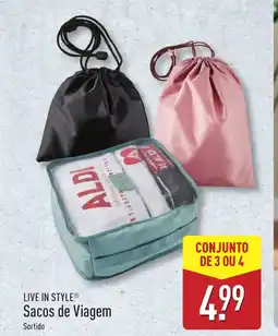 LIVE IN STYLE Sacos de Viagem Sortido