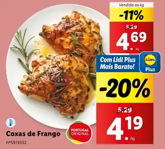 Lidl Coxas de Frango promoção