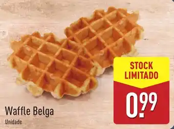 ALDI Waffle Belga promoção