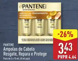 ALDI PANTENE Ampolas de Cabelo Resgate, Repara e Protege promoção