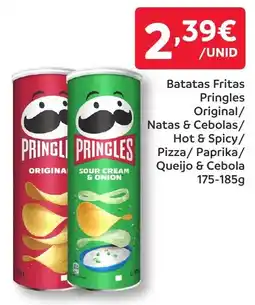 Amanhecer Batatas Fritas Pringles promoção