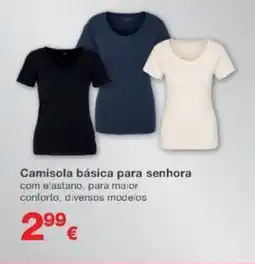 kik Camisola básica para senhora promoção